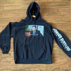 THE OFFICE TV SHOW That’s what she said sweatshirt hoodie Dunder Mifflan men’s L